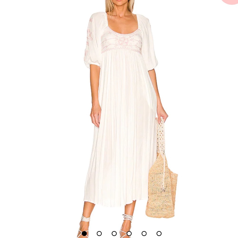Free People Wedgewood Dress in Ivory